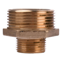 Ніпель латунь 1  1/4 х  3/4 Зовнішня-Зовнішня А0593А