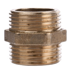 Ніпель латунь 1 1/2 Зовнішня-Зовнішня 526-1Б