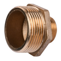 Ніпель латунь 1 1/2 х   3/4 Зовнішня-Зовнішня А0521А