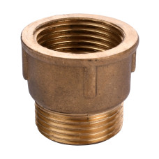 Перехідник латунь  1 Внутрішня х 1 Зовнішня А0608А
