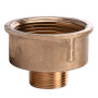 Перехідник латунь 11/2 Внутрішня х   3/4 Зовнішня А0604А