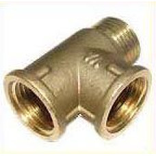 Трійник латунь  1/2 Внутрішня х 1/2 Внутрішня х 1/2 Зовнішня А0213А