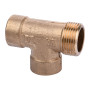Трійник латунь  3/4 Зовнішня х 1/2Внутрішня х 1/2Внутрішня А0225А