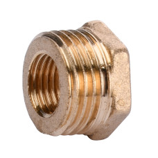Футорка латунь   1/4 Внутрішня х 1/2 Зовнішня 703Б