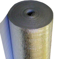 Полотно фольгированное самоклейка 6,0 мм  одностороннее, шир.-100см,