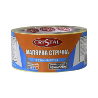Стрічка малярна CRISTAL 48 мм х 25 м