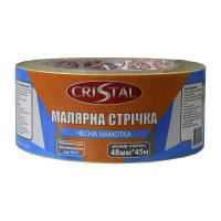 Стрічка малярна CRISTAL 48 мм х 45 м
