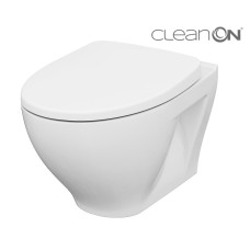 CET Cersanit A29 MODUO CLEAN ON підвісний унітаз в комплекті з кришкою дюропласт MODUO SLIM WRAP