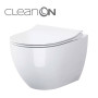 CET В246 ZEN CLEAN ON підвісний з кришкою дюропласт ліфт SLIM PL