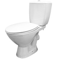 Компакт Cersanit 40 KORAL 011 3/6 з кришкою поліпропілен