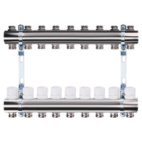 Колектор з регуляторами та кріпленням ECO 001B 1