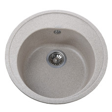 Гранитная мойка Globus Lux MARTIN миндаль 510