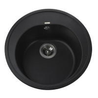 Гранітна мийка Globus Lux MARTIN чорний 510