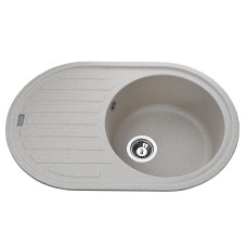 Гранитная мойка Globus Lux OHARA песчаный 770х500