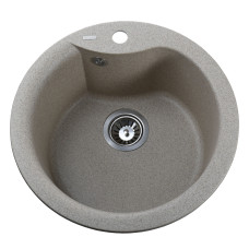 Гранітна мийка Globus Lux ORTA мигдаль 485