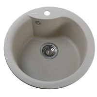 Гранітна мийка Globus Lux ORTA піщаний 485