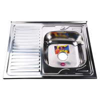 Мийка кухонна Mira MR 8060 R P Polish Right