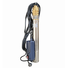 Насос свердловинний вихровий VOLKS pumpe  3SKm100 0,75кВт + кабель 15м + пульт