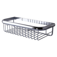 Поличка в душову TOPAZ 4101-пряма Одинарна латунь (300*130*75мм)