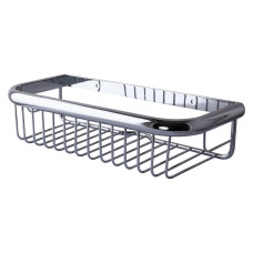 Поличка в душову TOPAZ 4101-пряма Одинарна латунь (300*130*75мм)