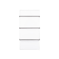 Електрична рушникосушарка керамічна TCMT-RA 450 (білий) 903х453х17