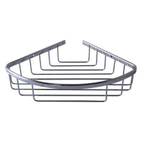 Поличка в душову TOPAZ 4114- кутова Одинарна латунь (124*124*55мм)