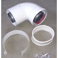 Коліно 90 градусів, d=60/100 mm 71.МТ7.00.16