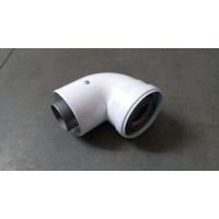 Коліно 90 градусів, d=60/100 mm CE.00.34 H