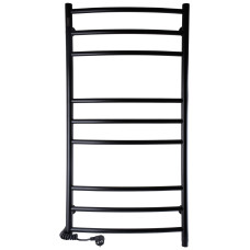 Рушникосушарка UNIO LDE EL 1000-500-9 BLK Лесенка Дуга Элит электро черная