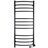 Рушникосушарка UNIO LDE ER 1200-500-12 BLK Лесенка Дуга Элит электро черная