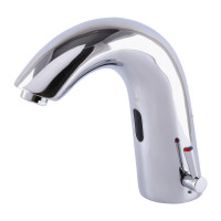Змішувач сенсорний для умивальника HOTEC 19.112 DC/AC Hot/Cold