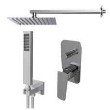 Змішувач для душу вбудований TOPAZ LEXI TLG 21205-H57 Хром