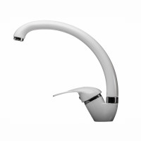 Смеситель для кухни EcoMix GEZ-WHITE-203S