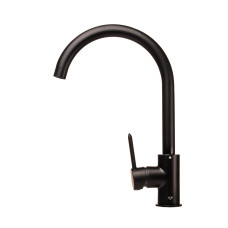 Змішувач для кухні TOPAZ CORSICA TC 8809-H48-BB(BL) чорний