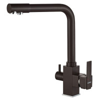 Смеситель для кухни под осмос Globus Lux GLLR-0100-6-MARONE