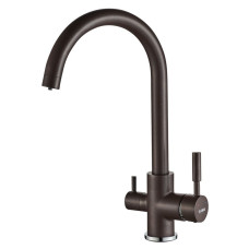 Смеситель для кухни под осмос Globus Lux GLLR-0333-6-MARONE