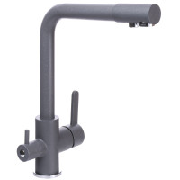 Змішувач для кухні під осмос Globus Lux GLLR-0444-3-TITANIUM