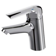 Змішувач для умивальника Cersanit AVEDO з металевим донним клапаном S951-143