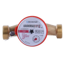 Лічильник гарячої води ECOSTAR DN20 3/4