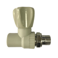 Вентиль радіаторний прямий Kalde PPR ф20x1/2  22000