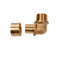 Коліно натяжное зовнішнє ISOLTUBEX 16x1/2