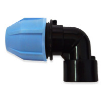 Коліно ПНД Vsplast 50*2   ВР 4002