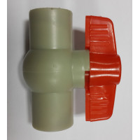 Кран кульовий ( пласт. кулька) Vsplast PPR ф (25) 3/4 х3/4  1022