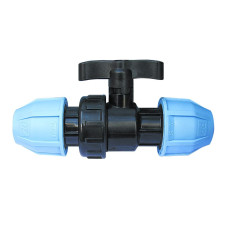 Кран кульовий ПНД Vsplast  25  6001