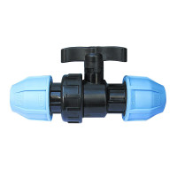 Кран кульовий ПНД Vsplast  50  6001