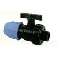 Кран кульовий ПНД Vsplast 25*3/4  ЗР 6003