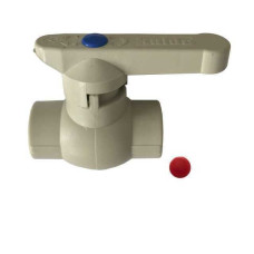 Кран кульовий(латунь) Kalde PPR ф50  21014