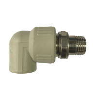 Кутник Kalde  з гайкою для радиаторів ф20x1/2  22003