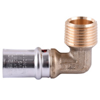 Кутник із зовнішньою різьбою прес APE ITALY AP 153 1/2х16