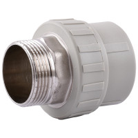 Муфта зовнішня різьба під ключ Vsplast PPR 63x2